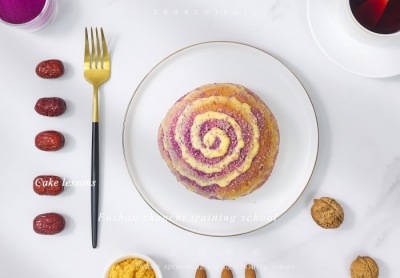 紫薯肉松麻薯歐包，全是餡餡餡餡~ （制作方法+技術(shù)大公開）